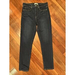 Ann Taylor Loft Women's Dark Wash The Skinny Size 28 US 6 Excellent Condition